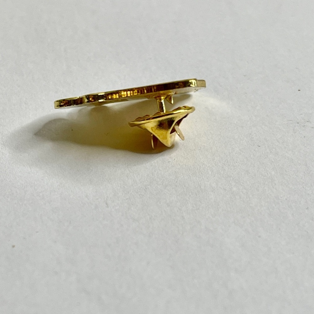 Beverly Hills Logo Gold and Black Enamel Pin - Picture 3 of 5